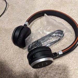 Jabra Evolve 65 On the Ear Bluetooth Wireless Headset Red Black